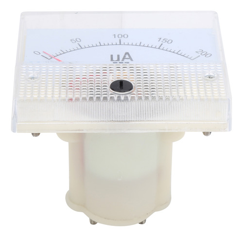 Amperímetro Analógico 85c1 Dc 0 ~ 200ua Medidor De Corrente