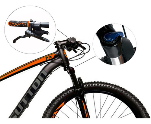 Imagem 2 de 7 de Bicicleta Sutton New 29 24v Shimano Freio Disco Hidraulico
