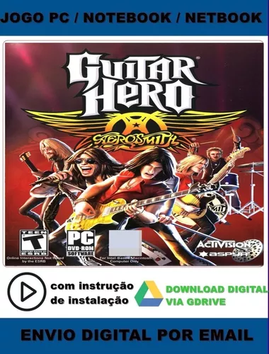 Combo Guitar Hero 4 em 1 Ps3 - Midia Digital