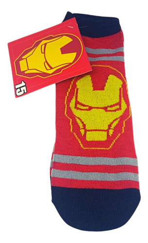 Marvel Medias Para Adulto Tobilleras Ironman Modelo 15