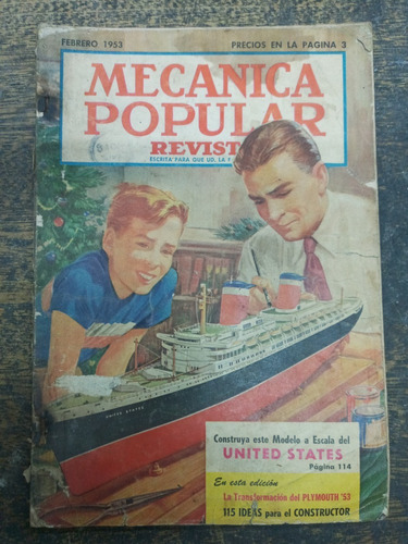 Mecanica Popular Nº 2 * Febrero 1953 * 