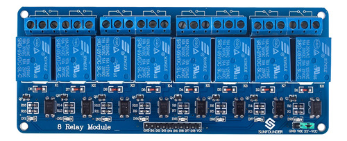 Modulo De Rele Relay De 8 Canales 5vdc Arduino Rye