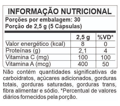 Colágeno Hidrolisado C/ Vitamina C 100 Cáps - Perfect Muscle