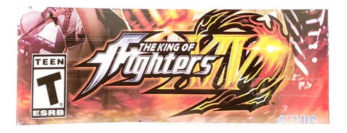 Adesivo Skin Para Xbox 360 Slim The King Of Fighters 14 Kof
