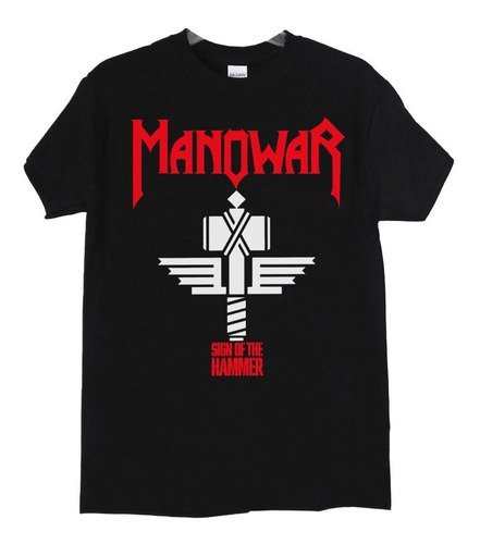 Polera Manowar Sign Of The Hammer Metal Abominatron