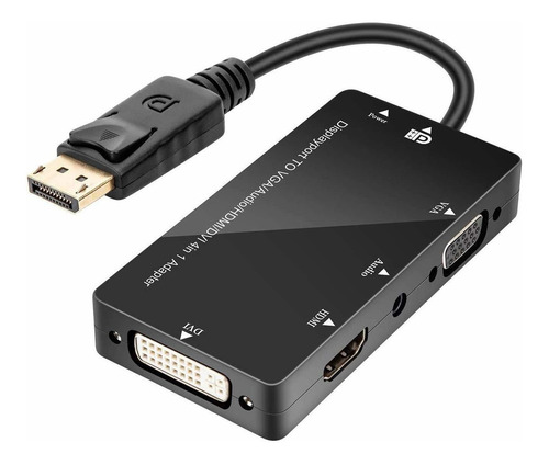 Displayport Convertidor, 1920x 1080p Displayport A Hdmi Dvi