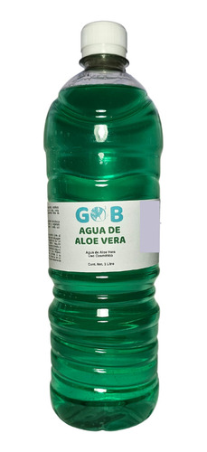 Agua De Aloe Vera - Tónico Facial - Gob - 1 Litro