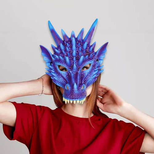 2 Máscara Facial Máscara De Cosplay Unisex Accesorios De