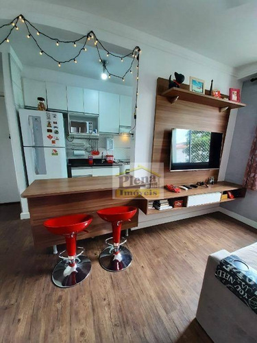 Imagem 12 de 30 de Apartamento Com 2 Dormitórios À Venda, 48 M² - Residencial Anauá - Hortolândia/sp - Ap1108