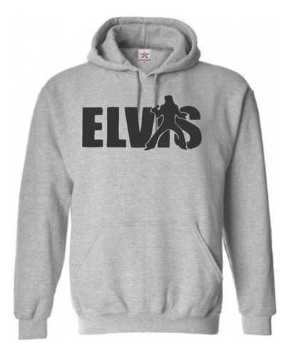 Sudadera Elvis Presley Logo 3 Con Gorro  