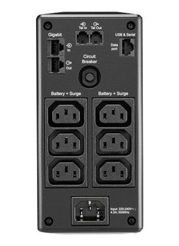 Ups Interactivo Apc Pro Br650mi 650va 390w 230v 6 Salidas