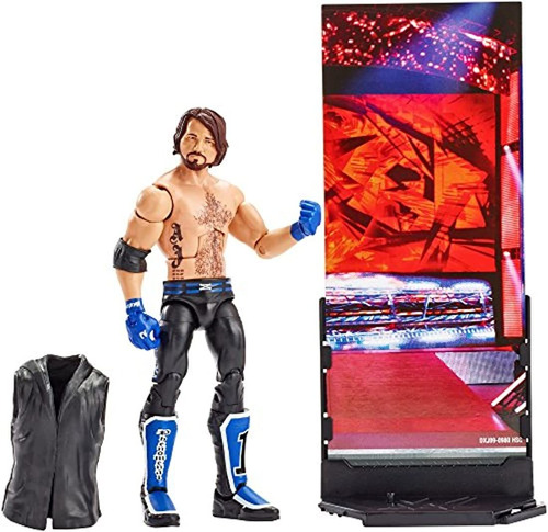 Figura De Acción Wwe Elite Colección Aj Estilos