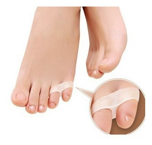 Imagen 2 de 4 de Corrector Juanetes Dedo Meñique Separador Hallux Silica Gel
