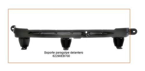 Soporte Central De Paragolpe Delantero Nissan Frontier
