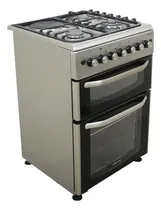 Comprar Cocina Combinada Y Dos Hornos Punktal Pk-1980dtk Acero Inox.