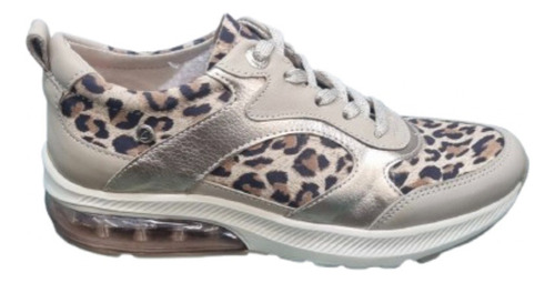 Zapatilla Cavatini Cuero Mujer Burbuja Confort Beli 2503