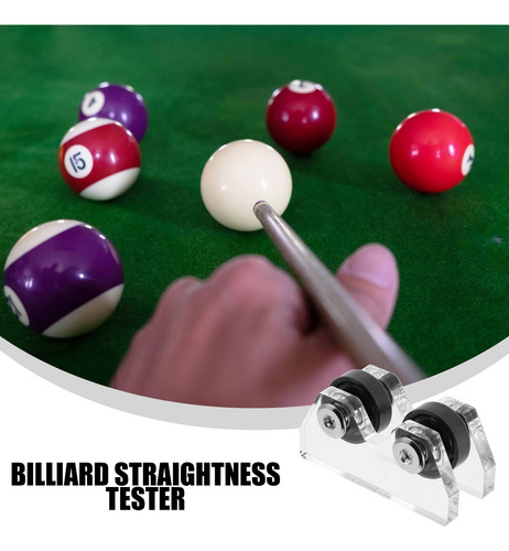 Club De Billar Portátil Straightness De Billar, 2 Unidades