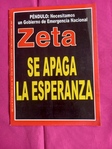 Revista Zeta 2037 - Se Apaga La Luz