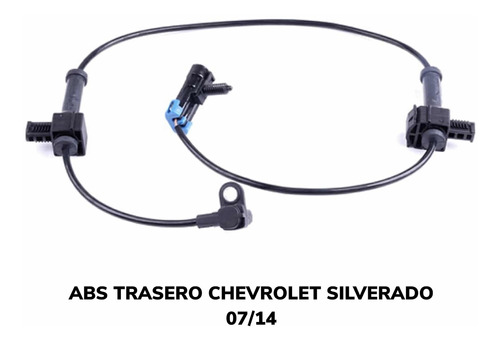 Sensor Abs Trasero Chevrolet Silverado 07/14