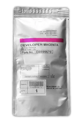 Revelador Ricoh Aficio Mp C3001 C3501 C4501 C5501 Magenta