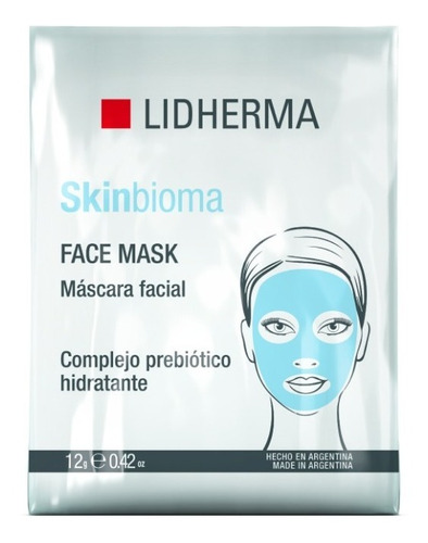 Skinbioma Face Mask Monodosis X 12 G - Lidherma - Recoleta
