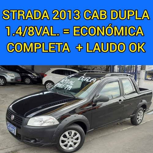 Fiat Strada 2013 Cabine Dupla Cd 1.4 Completa Ar Condicionad