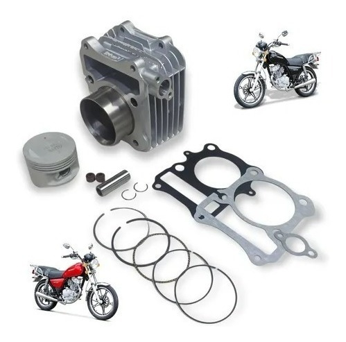 Kit De Cilindro Completo Suzuki En125 Gn125 En125 2a