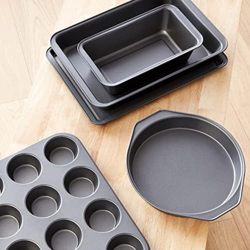 Basics Juego De Utensilios Para Hornear Antiadherentes De Al