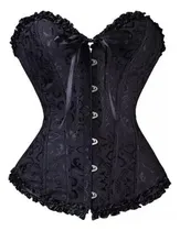 Comprar Corpete Corset Corselet Cinta Modeladora Medieval Floral