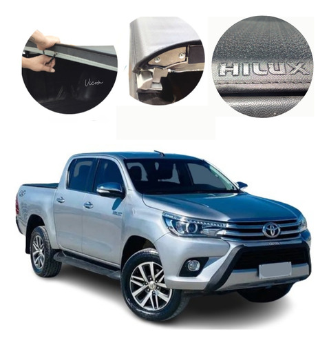 Capota Marítima Hilux Cabine Dupla 2018 2019 2020 Trek