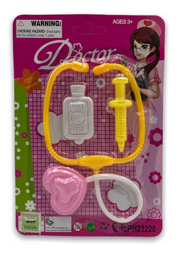 Juego De Doctora En Blíster Mini Niños Juguete Diversión 