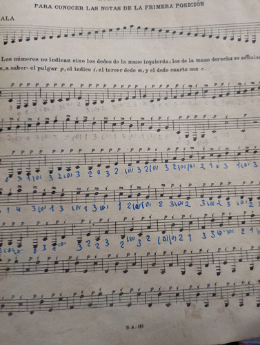 Método Completo Guitarra Libro 1 Carulli (Usado)