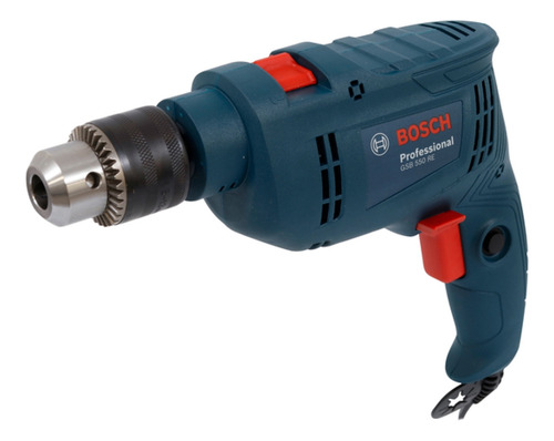 Furadeira Impacto 11a0 Gsb 550 220v C/ 14pcs - Bosch Azul