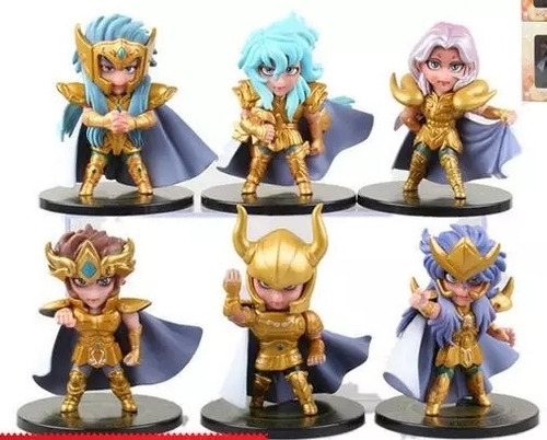 Caballeros Del Zodíaco Dorados  6 Figuras Envio Gratis