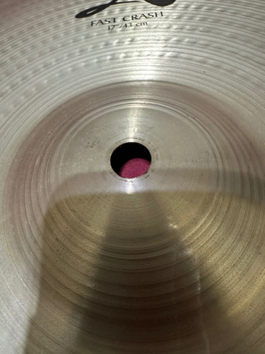 Zildjian Avedis Fast Crash 17' Nuevo Sin Uso Dorado
