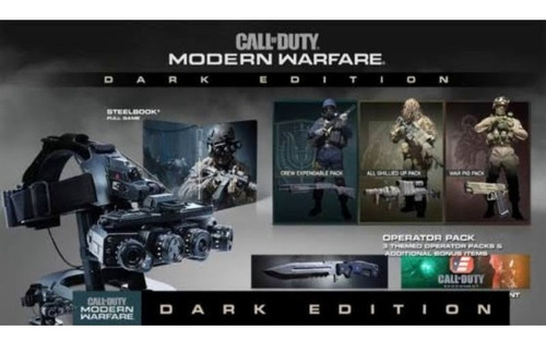Call Of Duty Modern Warfare Dark Edition - Ps4
