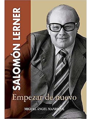 Libro Salomon Lerner Empezar De Nuevo