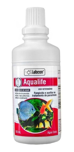 Labcon Aqualife 100ml Fungicida Para Peixes - Água Doce