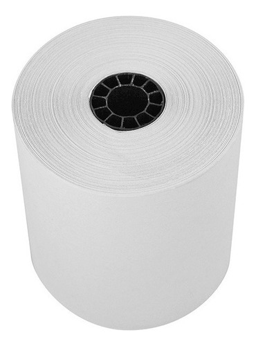 Rollo Papel Termico 57x60 Caja Con 100 Rollos 58mm Color Blanco