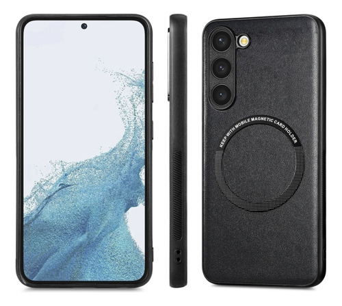 Funda Trasera De Cuero Azul For Samsung Galaxy A50