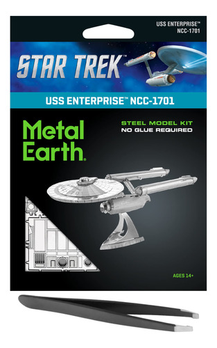 Fascinations Metal Earth Star Trek Uss Enterprise Ncc-1701