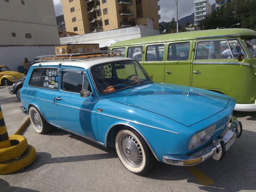 Volkswagen Variante Azul Ano 1972 Motor 1.6 , 2 Portas