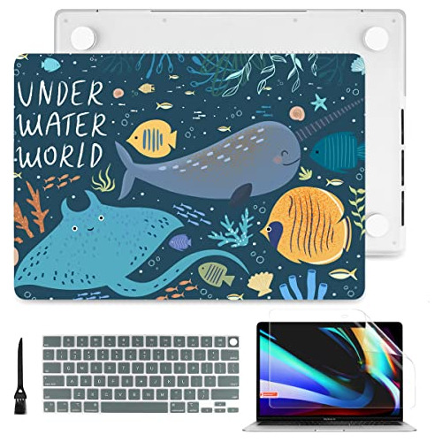 Batianda Caso Diseñado Para M3 Nuevo Macbook Pro 14 Pulgadas