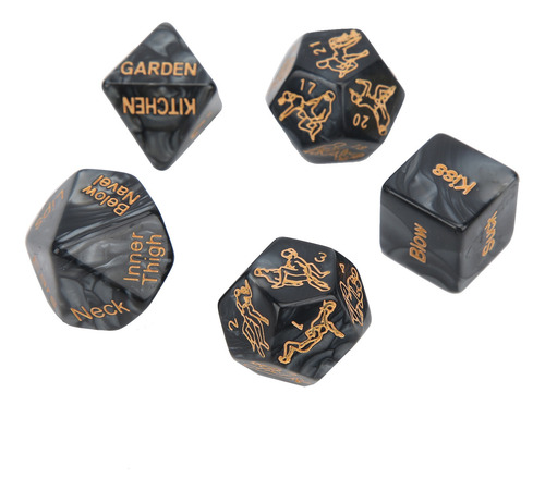Juego De Dados De San Valentín, 5 Unidades, Pareja, Amantes,