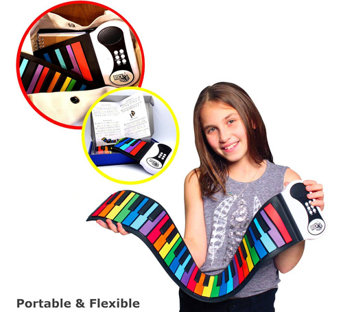 Rock And Roll It - El Piano Rainbow Original. Roll Up Fl...