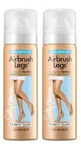 Sally Hansen Airbrush Legs Fairest Glow 1.5 Onzas (2 Pack)