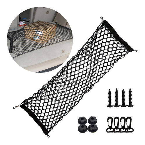 Soporte De Malla De Red Elástica Para Maletero De Coche De