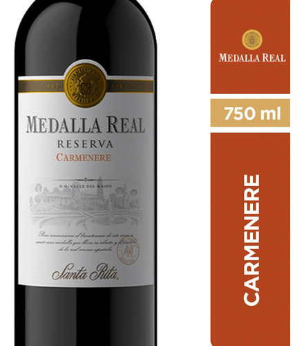 Vino Medalla Real Carmenere 750cc