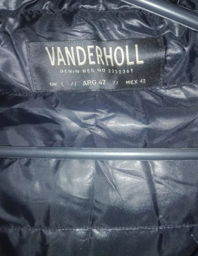 Campera Vanderholl Abrigo Combinada Talle 42