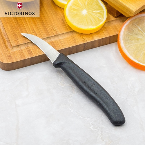 Imagen 2 de 2 de Cuchillo Torneador Victorinox Negro